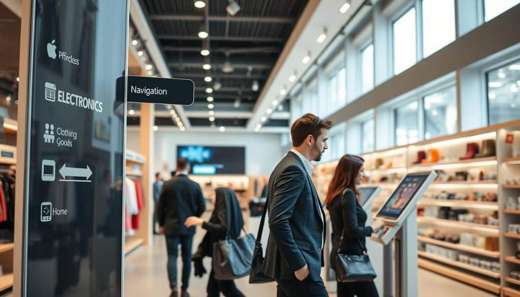 nawigacja w sklepie nawigacja w sklepie